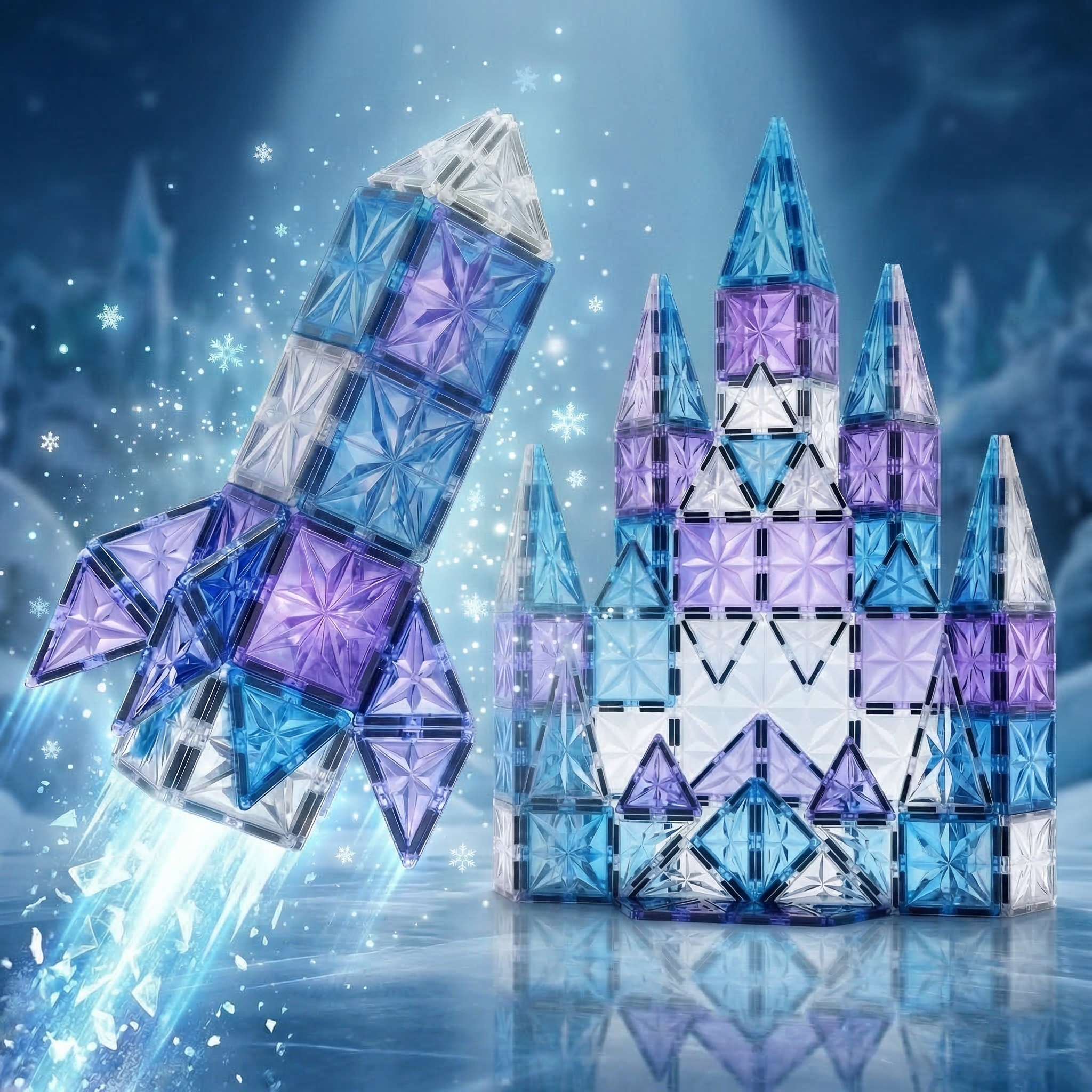 kimi blocos magnéticos 90 peças kimi blocos magnéticos 90 peças