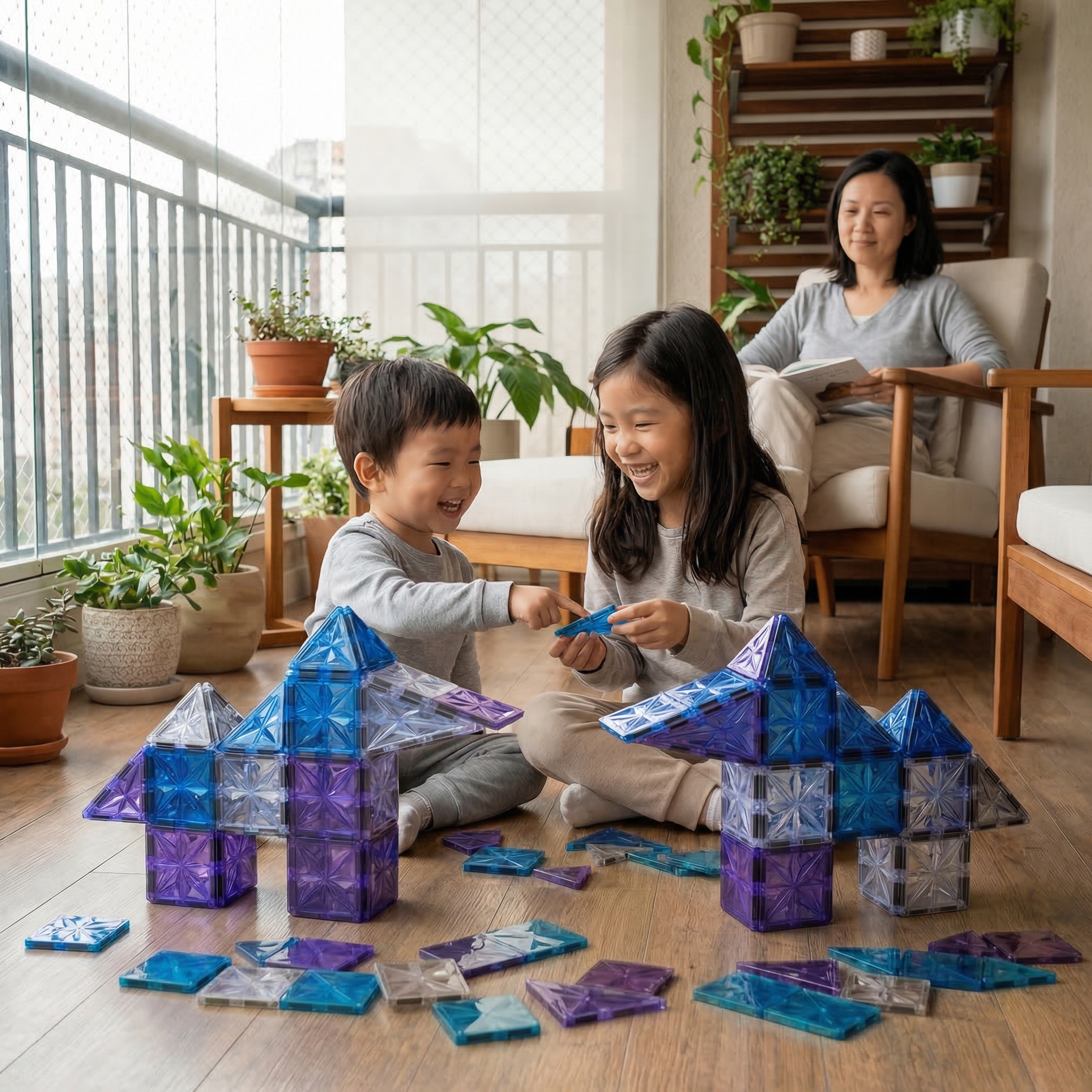 kimi blocos magnéticos 90 peças kimi blocos magnéticos 90 peças