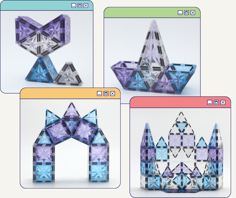 blocos magneticos kimi toys